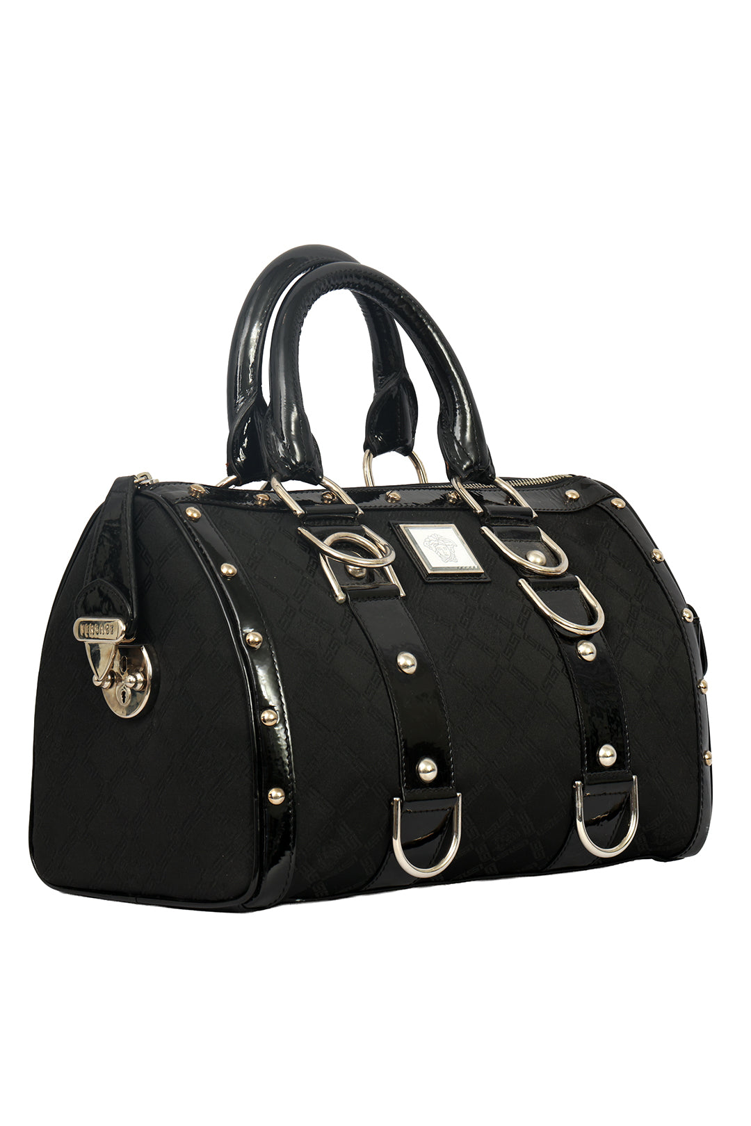 GIANNI VERSACE SNAP OUT OF IT MEDUSA HANDBAG 