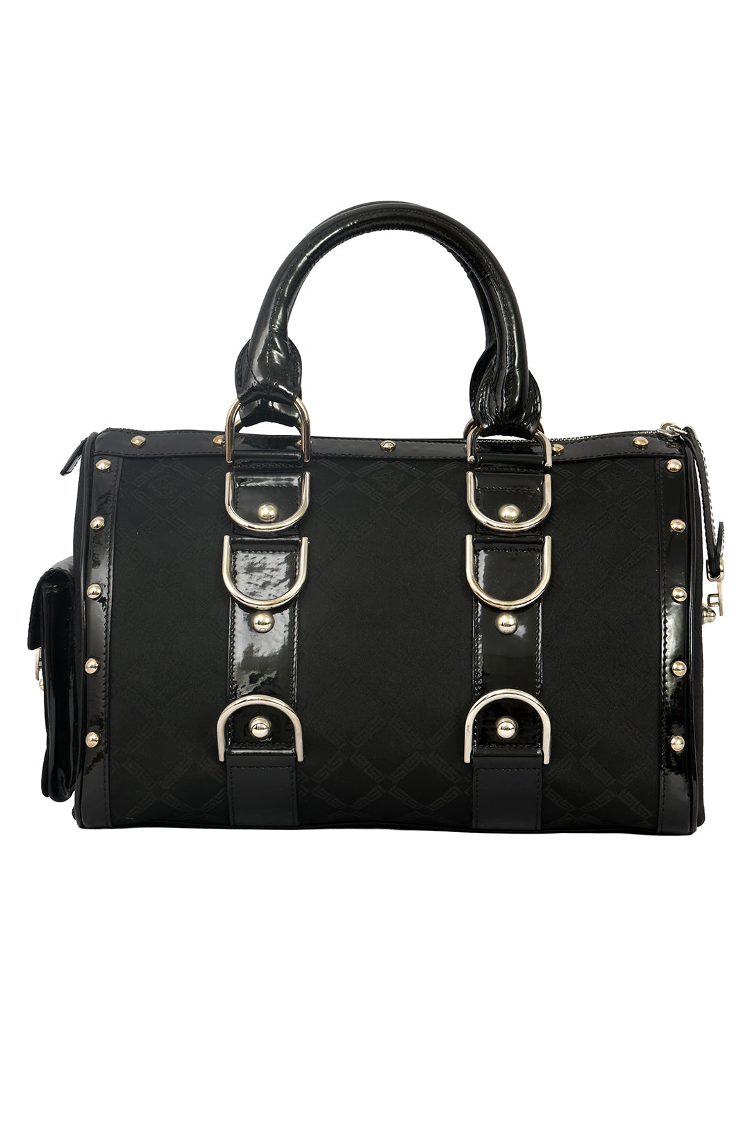 GIANNI VERSACE SNAP OUT OF IT MEDUSA HANDBAG 