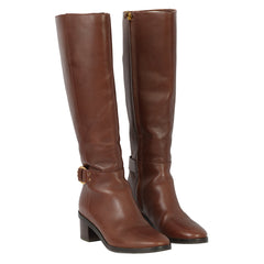 TORY BURCH SIZE EU 36 MARSDEN KNEE HIGH RIDING BOOTS 