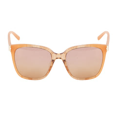 BVLGARI VOYAGE AIR ORANGE SQUARE SUNGLASSES 