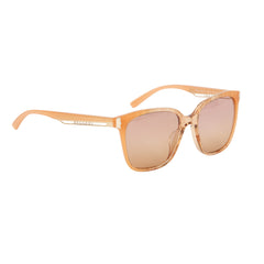 BVLGARI VOYAGE AIR ORANGE SQUARE SUNGLASSES 
