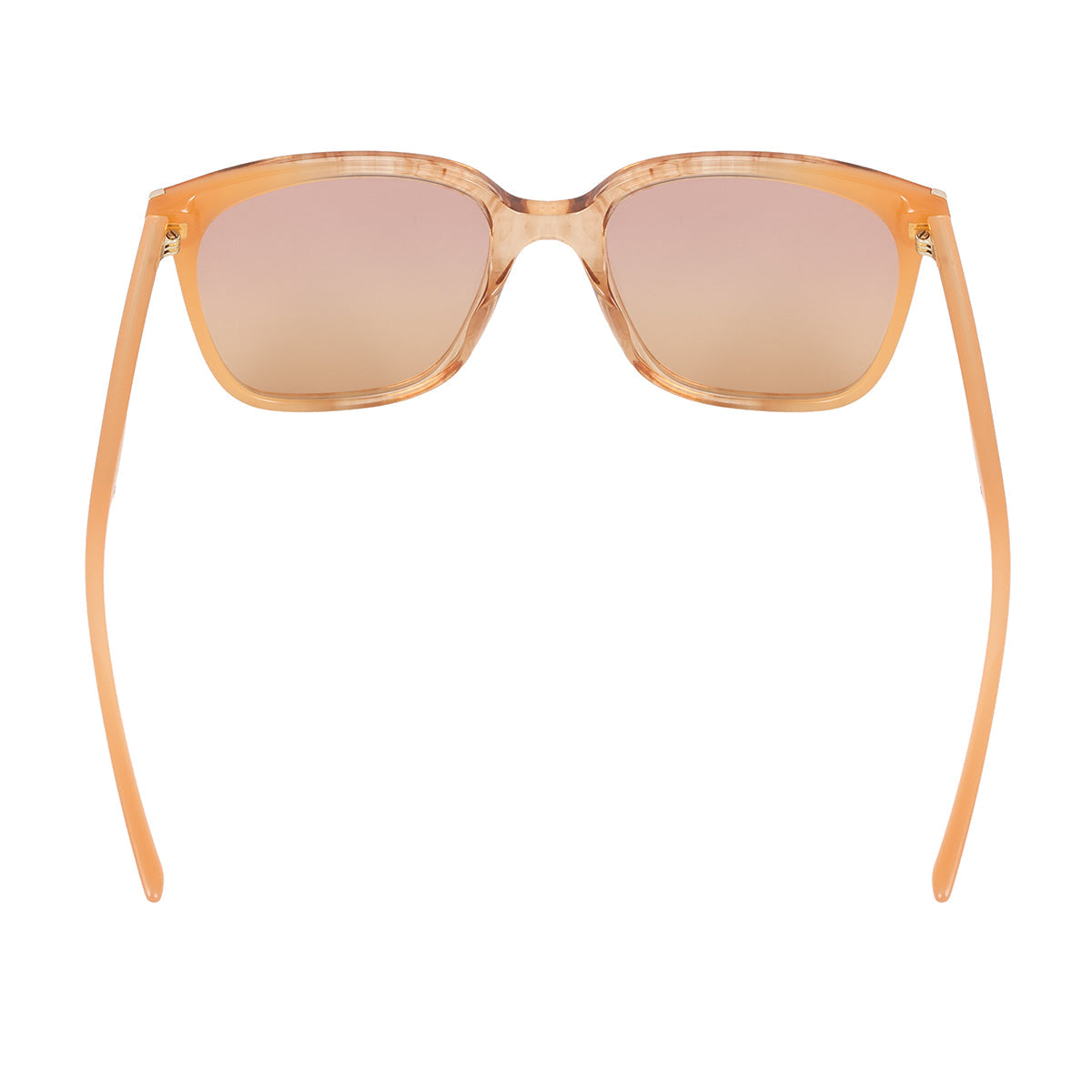 BVLGARI VOYAGE AIR ORANGE SQUARE SUNGLASSES 