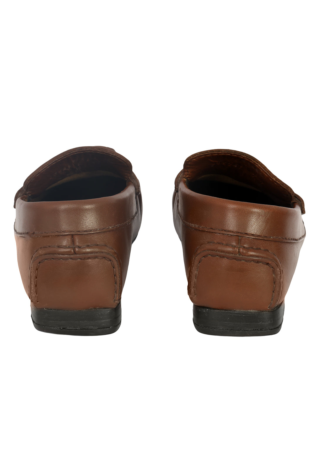 TOM FORD SIZE 7/ EU: 41.5 LEATHER PENNY LOAFERS 