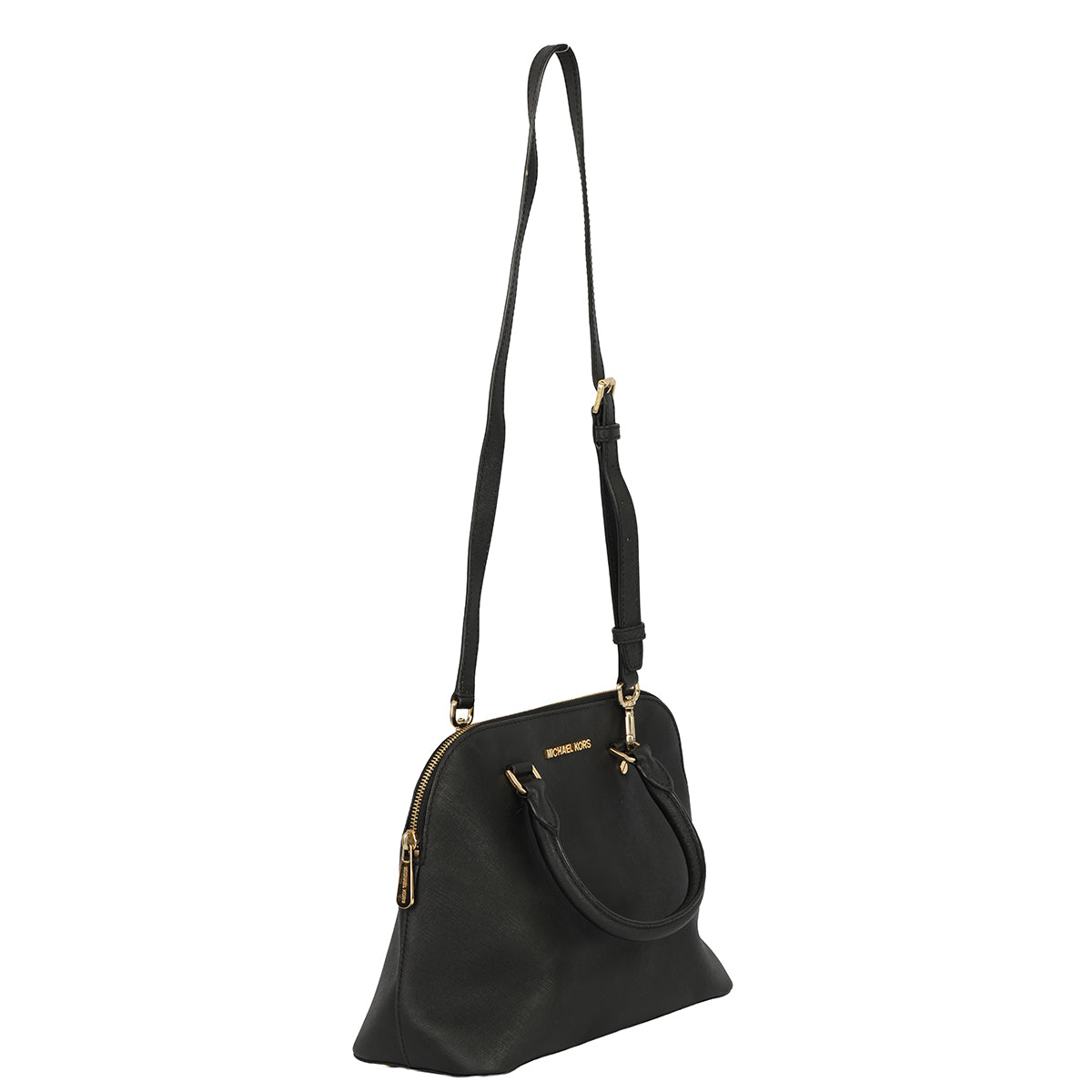 MICHAEL KORS LARGE CINDY DOME SATCHEL BAG 