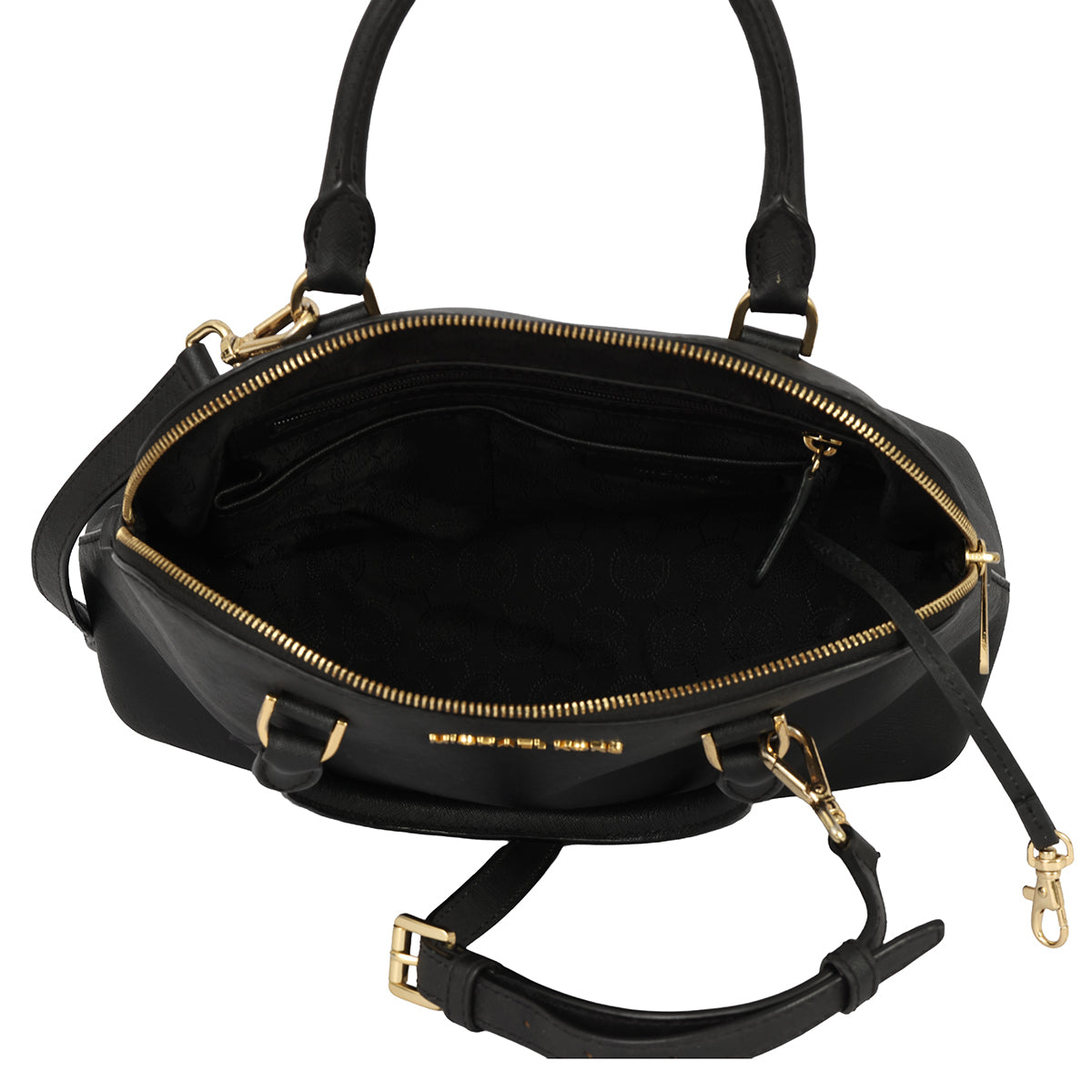 MICHAEL KORS LARGE CINDY DOME SATCHEL BAG 