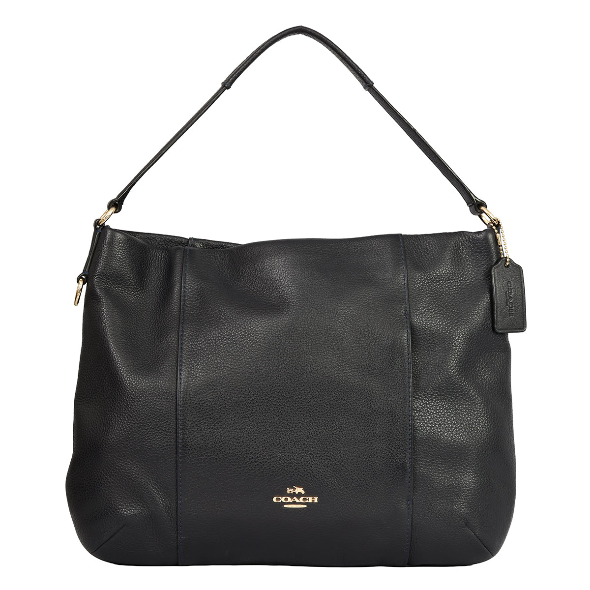 COACH ISABELLE PEBBLE LEATHER HOBO BAG 