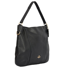 COACH ISABELLE PEBBLE LEATHER HOBO BAG 