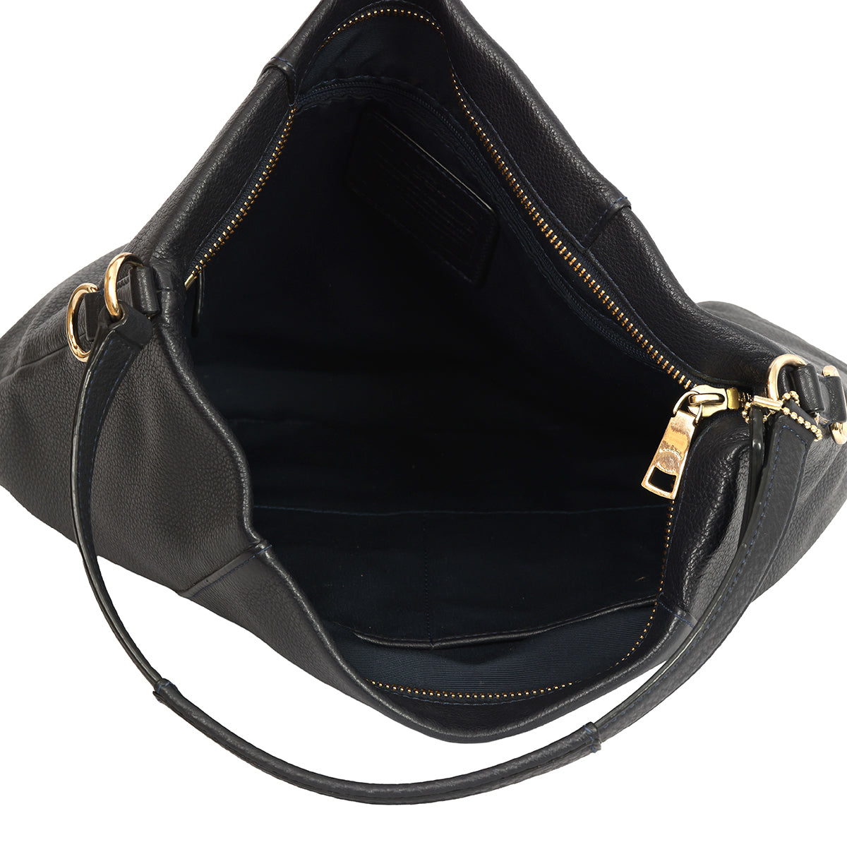 COACH ISABELLE PEBBLE LEATHER HOBO BAG 