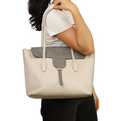 TODS JOY FLAP MEDIUM TOTE BAG 