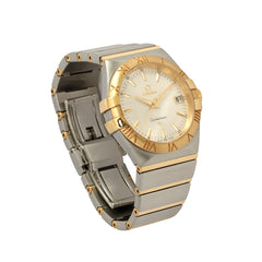 OMEGA CONSTELLATION WATCH IN 18K GOLD AND 