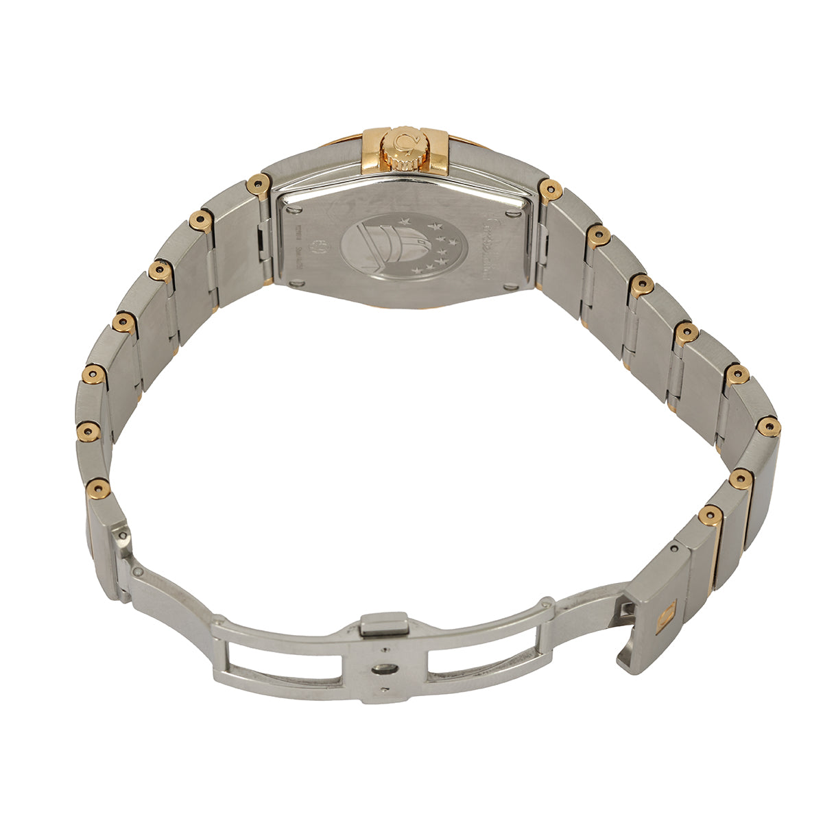 OMEGA CONSTELLATION WATCH IN 18K GOLD AND 