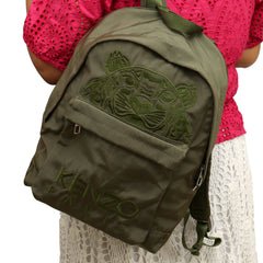 Kenzo Canvas Kampus Tiger Backpack