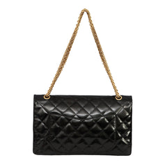 CHANEL QUILTED PATENT LEATHER CHANEL 2.55 REISSUE FLAP BAG