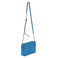 Michael Kors Jet Set East/West Saffiano Leather Crossbody Bag