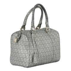 FENDI FOREVER BAULETTO ZUCCA BOSTON BAG 