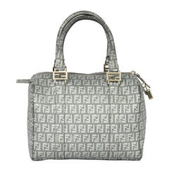FENDI FOREVER BAULETTO ZUCCA BOSTON BAG 