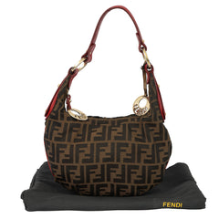 FENDI ZUCCA CHEF MINI HOBO BAG 