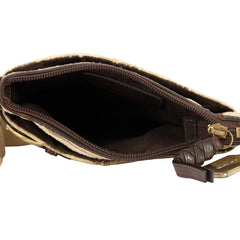 COACH SIGNATURE STRIPE CONVERTIBLE CROSSBODY SLING BAG 