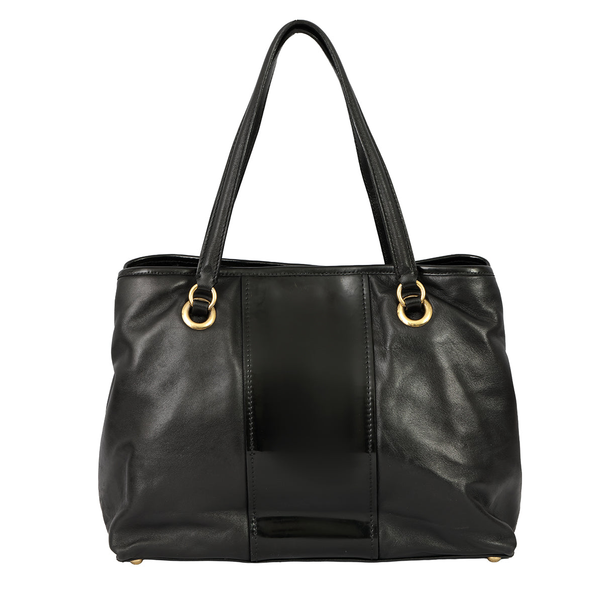 SALVATORE FERRAGAMO VARA VERTICAL GROSGRAIN RIBBON SHOULDER BAG 