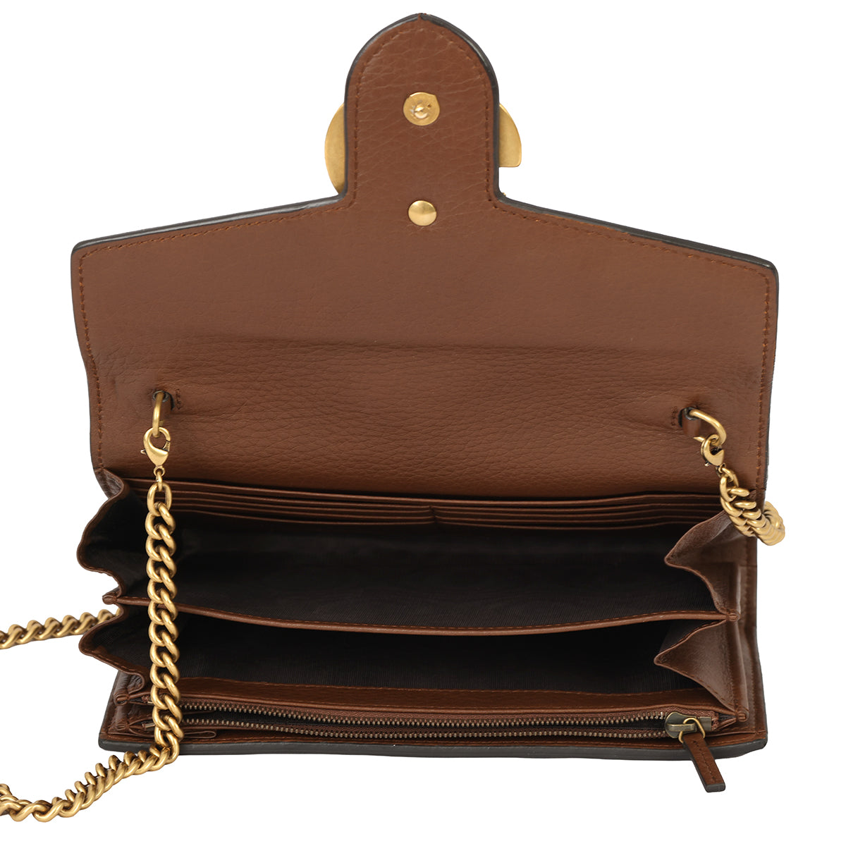GUCCI GG MARMONT WALLET ON CHAIN BAG 