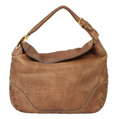 GUCCI CHARLOTTE WHIPSTITCH HOBO SHOULDER BAG 