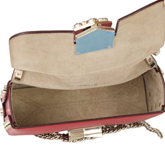JIMMY CHOO CHAIN STRAP CONVERTIBLE HOBO SHOULDER BAG 