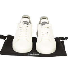 DOLCE & GABBANA SIZE EU 37 PORTFOLIO LOW-TOP SNEAKERS 