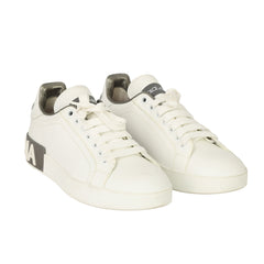 DOLCE & GABBANA SIZE EU 37 PORTFOLIO LOW-TOP SNEAKERS 