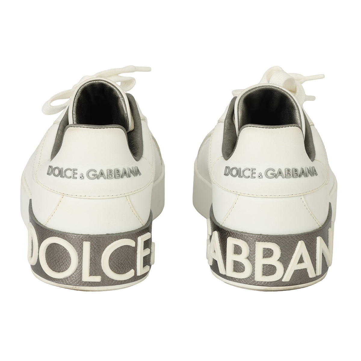 DOLCE & GABBANA SIZE EU 37 PORTFOLIO LOW-TOP SNEAKERS 