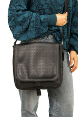 COACH HERITAGE SIGNATURE EMBOSSED PVC  MESSANGERBAG 