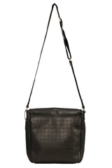 COACH HERITAGE SIGNATURE EMBOSSED PVC  MESSANGERBAG 
