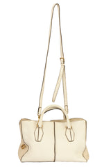 TOD’S D- CUBE 2 WAY WHITE BAG 