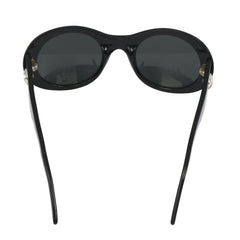 CARTIER BLACK OVAL FRAME SUNGLASSES