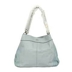 COACH PEBBLED LEATHER LEXY SHOULDER BAG