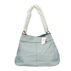 COACH PEBBLED LEATHER LEXY SHOULDER BAG