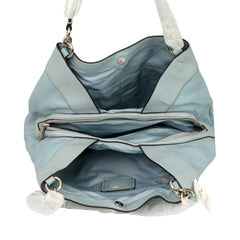 COACH PEBBLED LEATHER LEXY SHOULDER BAG