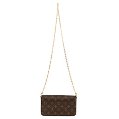 LOUIS VUITTON FELICIE POCHETTE MONOGRAM CANVAS SLING BAG