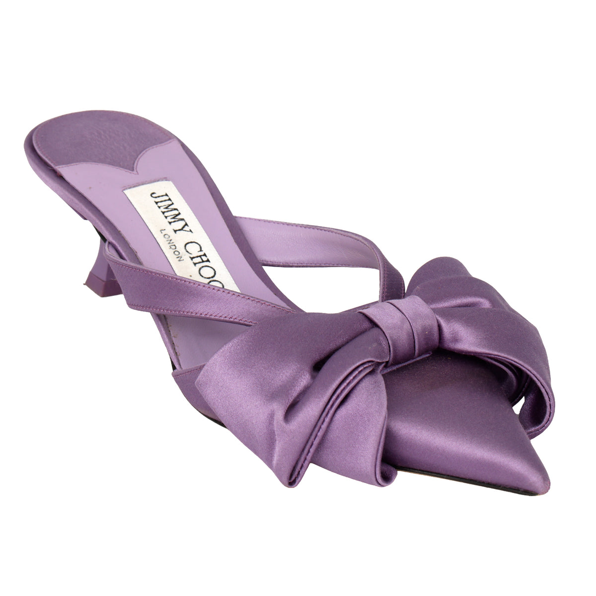 JIMMY CHOO EU 35 FLACA 50 KITTEN MULES