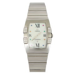 OMEGA CONSTELLATIONDIAMOND QUADRELLA LADIES’ WATCH