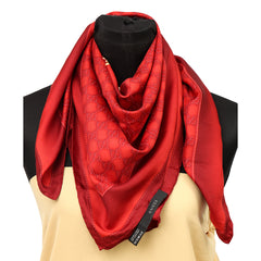 GUCCI MONOGRAM GG SQAURE SCARF