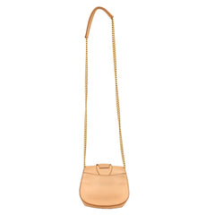 ROBERTO CAVALLI BEIGE LEATHER HOBO HANDBAG