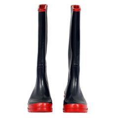 TORY BURCH SIZE:8/EU 38 RUBBER RAIN BOOTS