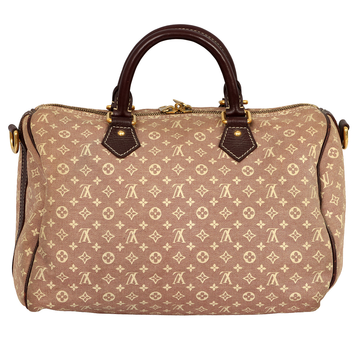 LOUIS VUITTON SEPIA MONOGRAM SPEEDY IDYLLE BANDOULIERE 30 BAG
