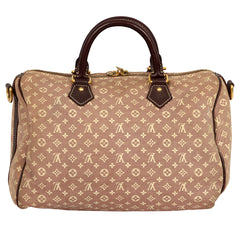 LOUIS VUITTON SEPIA MONOGRAM SPEEDY IDYLLE BANDOULIERE 30 BAG