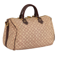 LOUIS VUITTON SEPIA MONOGRAM SPEEDY IDYLLE BANDOULIERE 30 BAG