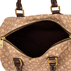 LOUIS VUITTON SEPIA MONOGRAM SPEEDY IDYLLE BANDOULIERE 30 BAG
