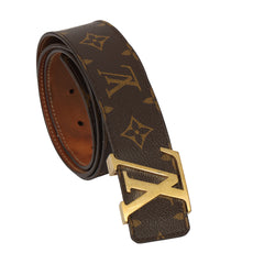 LOUIS VUITTON 90CM/ 36 INCHES MONOGRAM CANVAS LV INTIALES BELT
