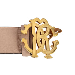 ROBERTO CAVALLI 80 CM/30 INCHESNUDE LEATHER LOGO