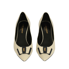 YVES SAINT LAURENT SIZE EU 37.5 ANAIS BOW PUMPS 