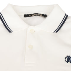 L RC Embroidered Logo WhitePoloT Shirt